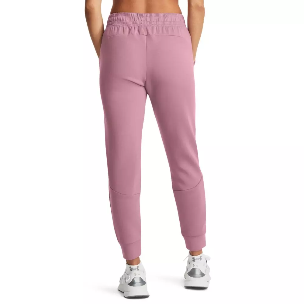 Under Armour Women's Unstoppable Fleece Jogger - PINK/BLACK