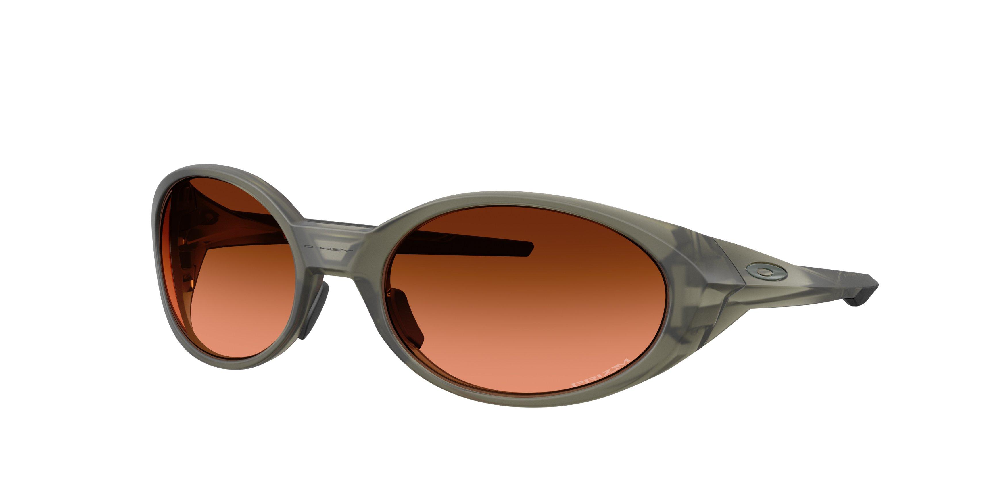 Oakley Eye Jacket Redux Prizm Bronze Sunglasses - Matte Olive Ink - GREEN/BROWN Thumbnail View 1