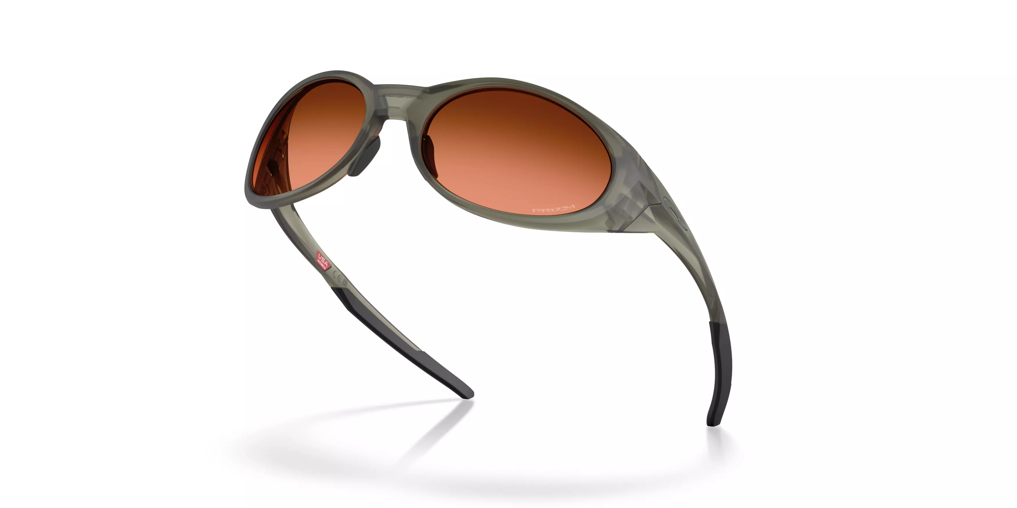 Oakley Eye Jacket Redux Prizm Bronze Sunglasses - Matte Olive Ink - GREEN/BROWN