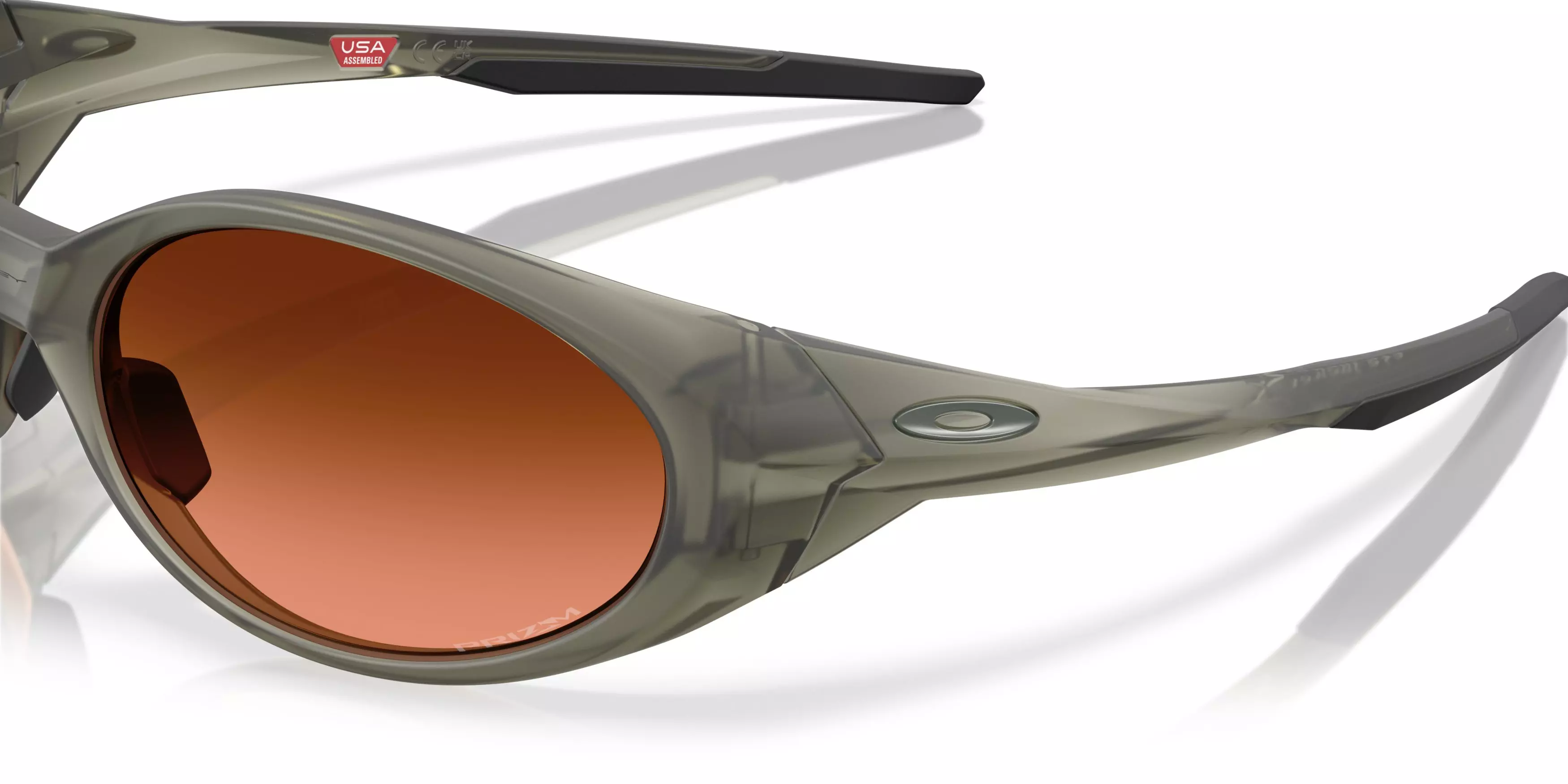 Oakley Eye Jacket Redux Prizm Bronze Sunglasses - Matte Olive Ink - GREEN/BROWN