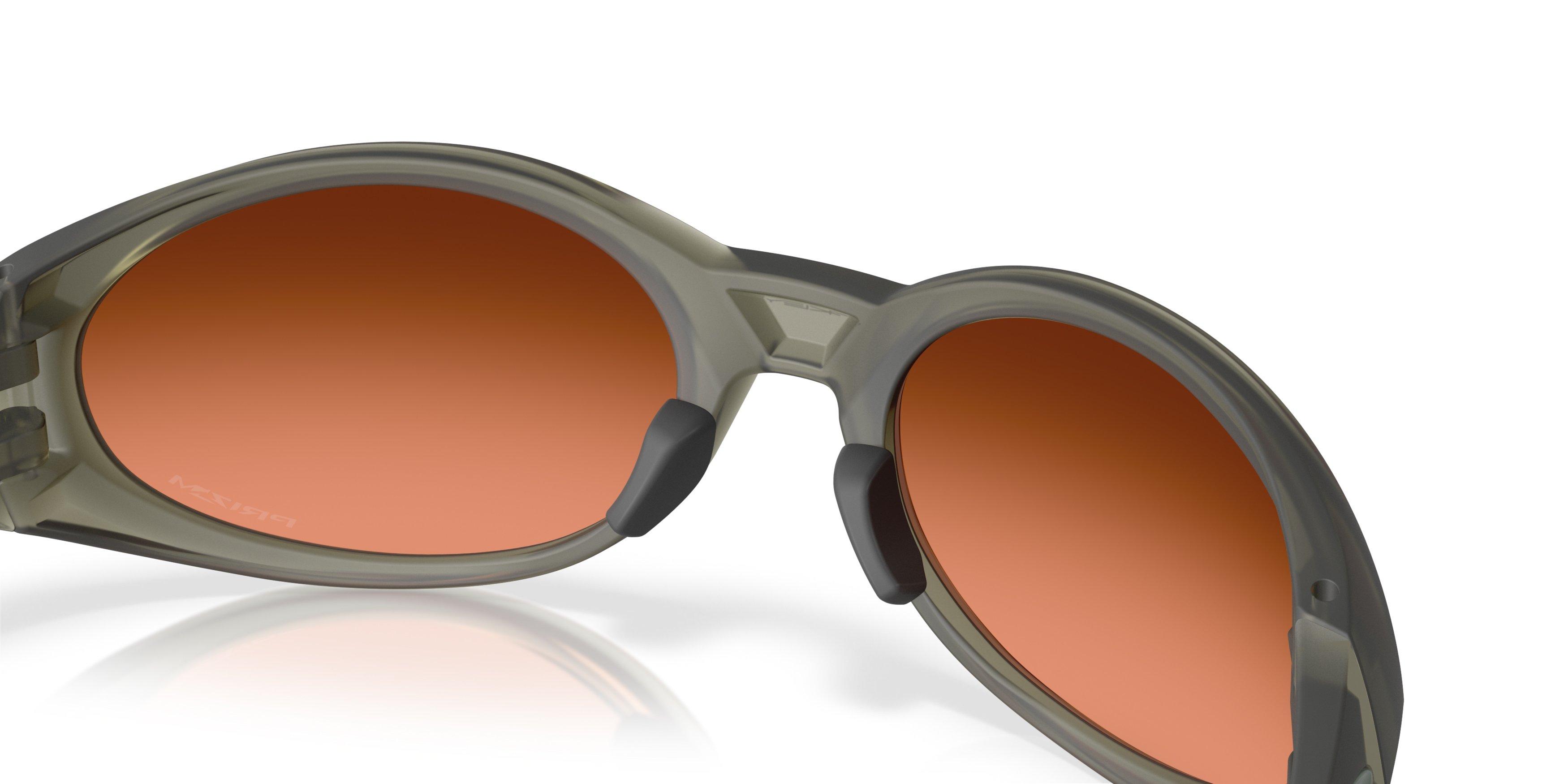 Oakley Eye Jacket Redux Prizm Bronze Sunglasses - Matte Olive Ink - GREEN/BROWN Thumbnail View 6