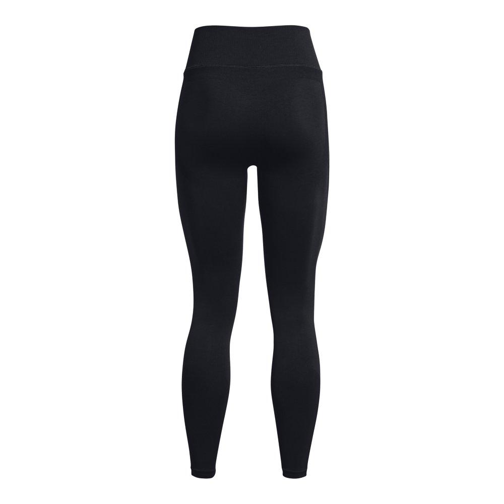 Under Armour Women's Train Seamless Leggings - BLACK/WHITE Thumbnail View 5