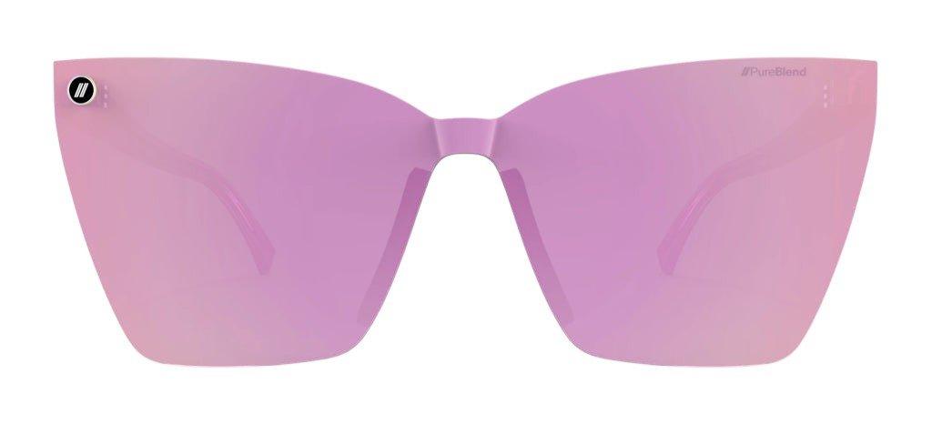 Blenders Rimini Crystal Hot Pink Sunglasses - PINK