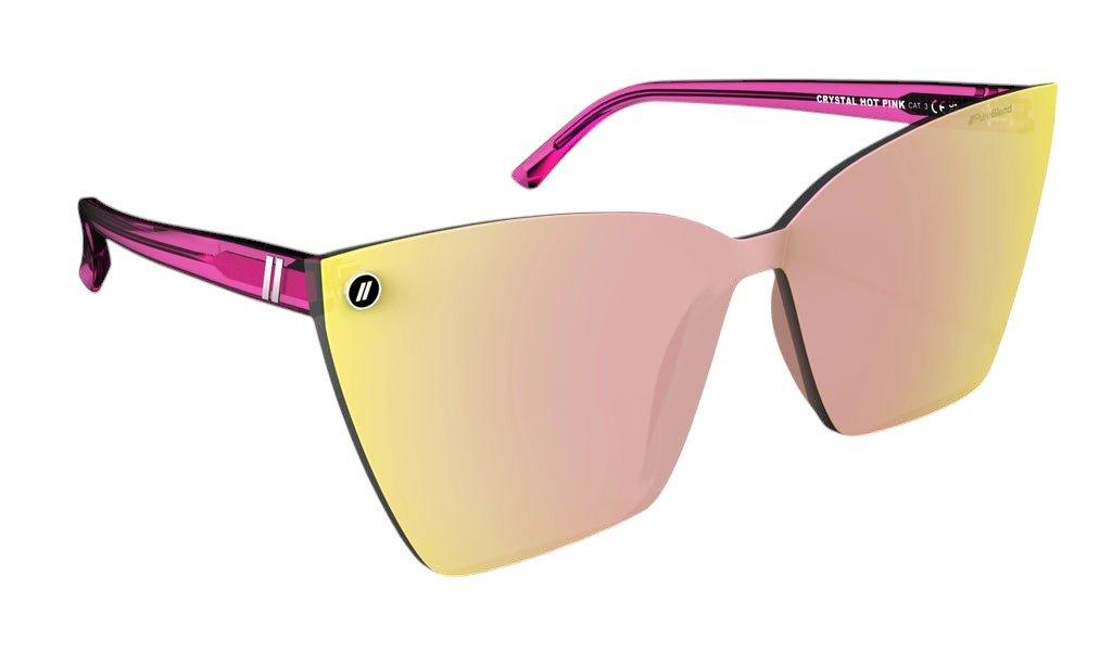 Blenders Rimini Crystal Hot Pink Sunglasses - PINK