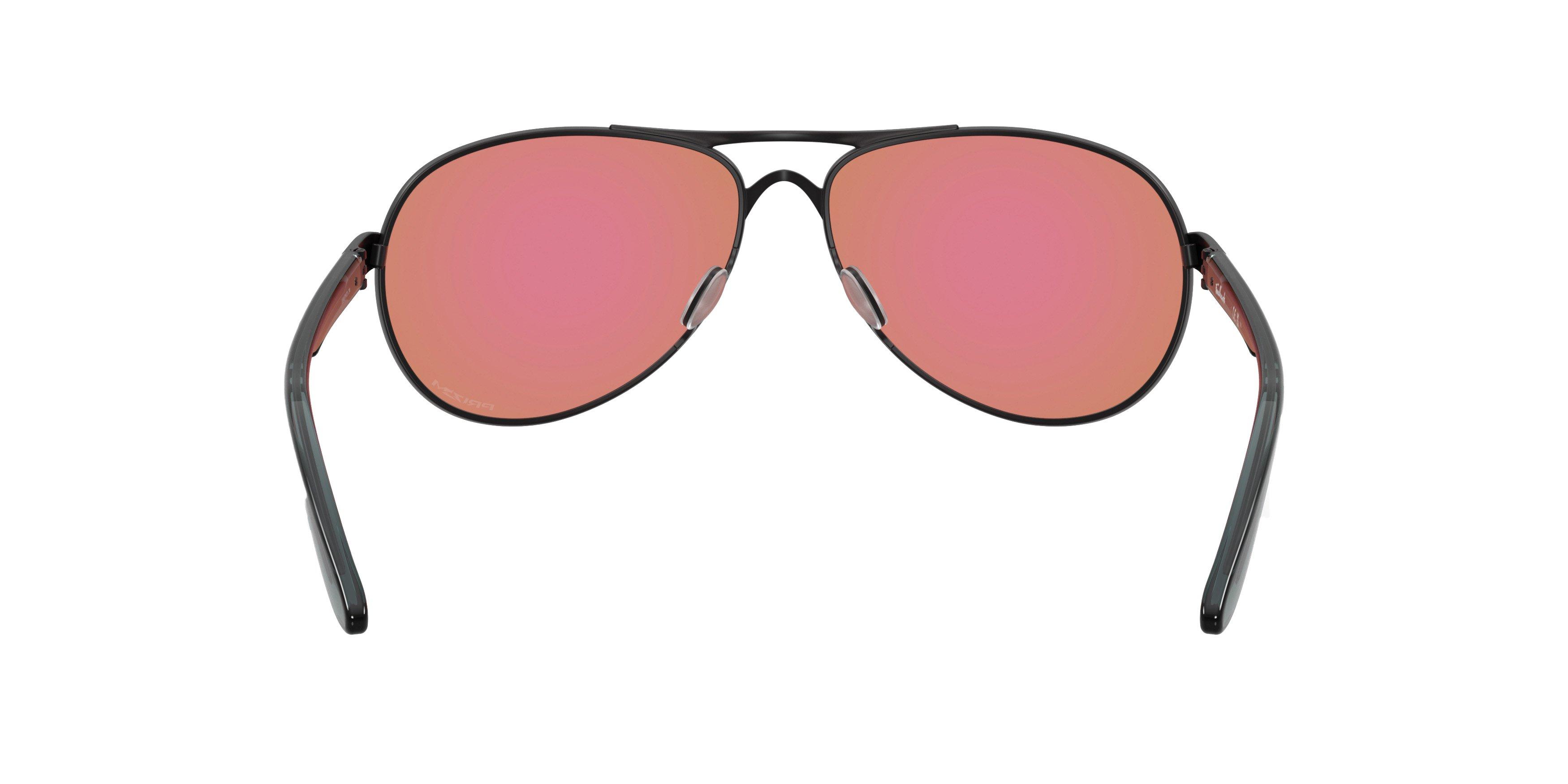 Oakley Feedback Prizm Golf Sunglasses - Satin Black - BLACK/GREEN Thumbnail View 2