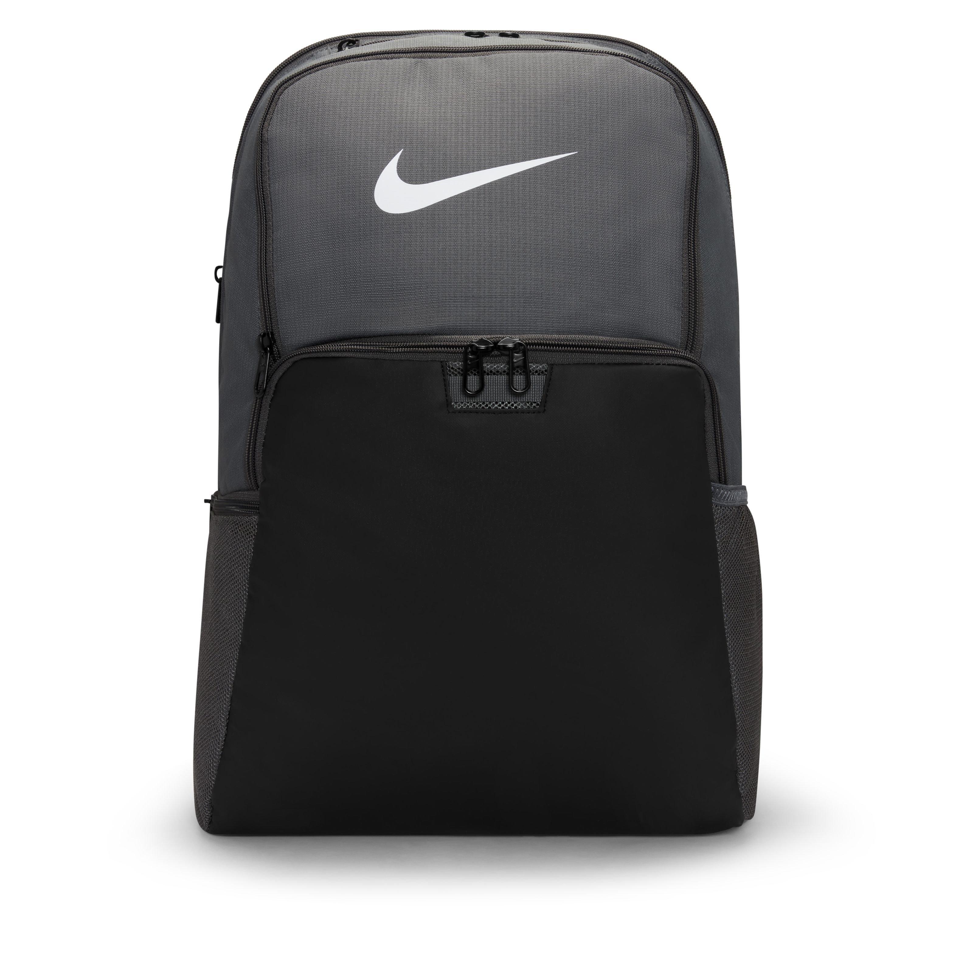 Nike Brasilia Training Backpack Travel Bag Midnight Navy Blue Black White  NWT