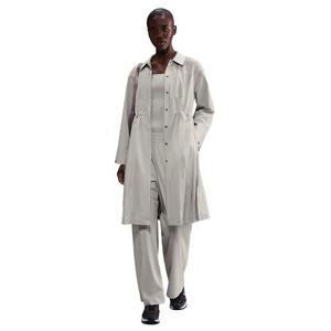 Nike Women's 24.7 PerfectStretch Dri-FIT Oversized Trench Coat -Lt Brown