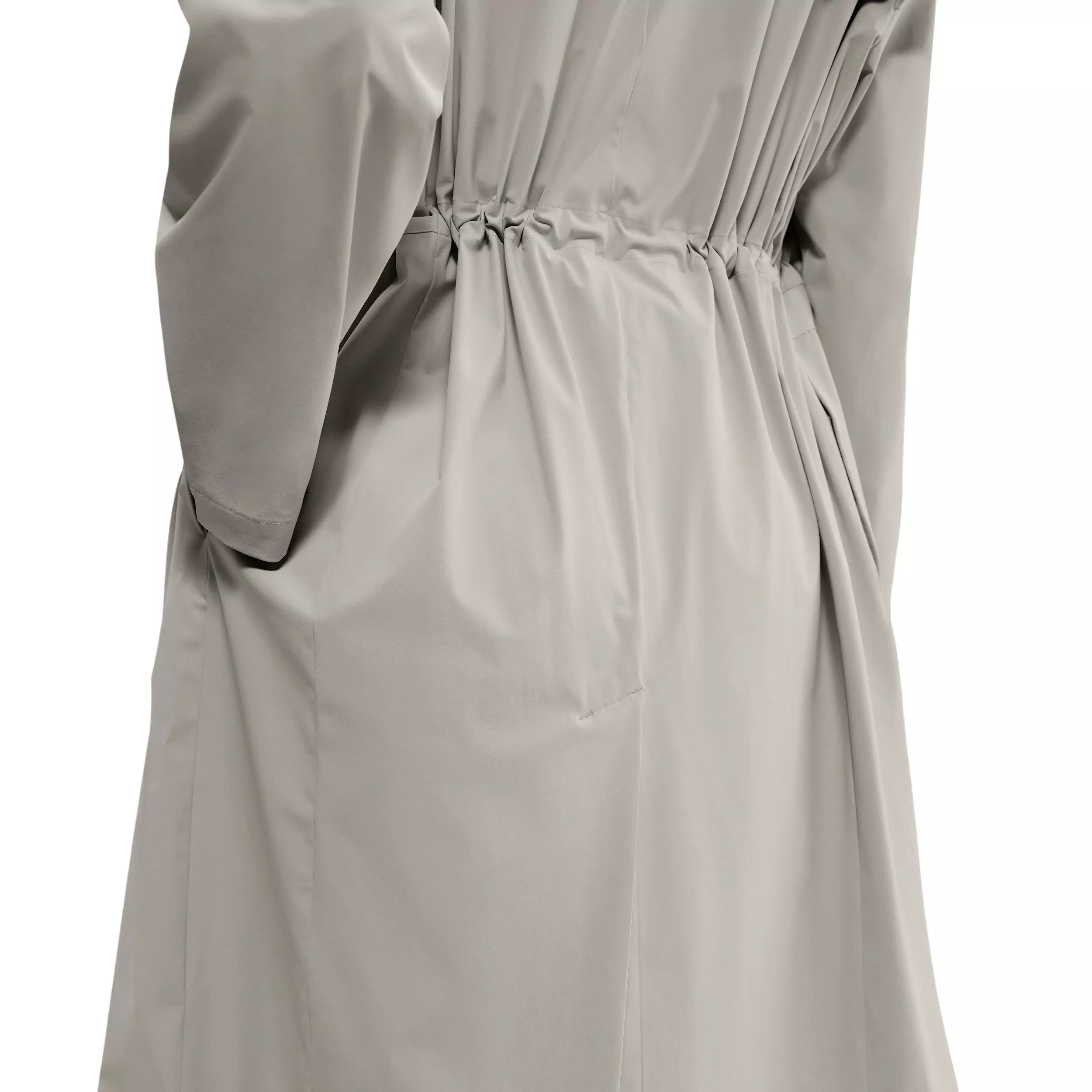 Nike Women's 24.7 PerfectStretch Dri-FIT Oversized Trench Coat -Lt Brown - LT BROWN