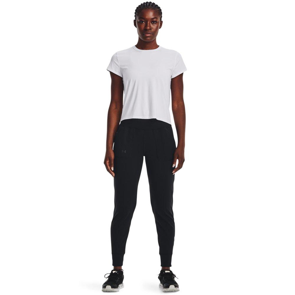 Under Armour Women's Motion Joggers - BLACK/GREY Thumbnail View 3