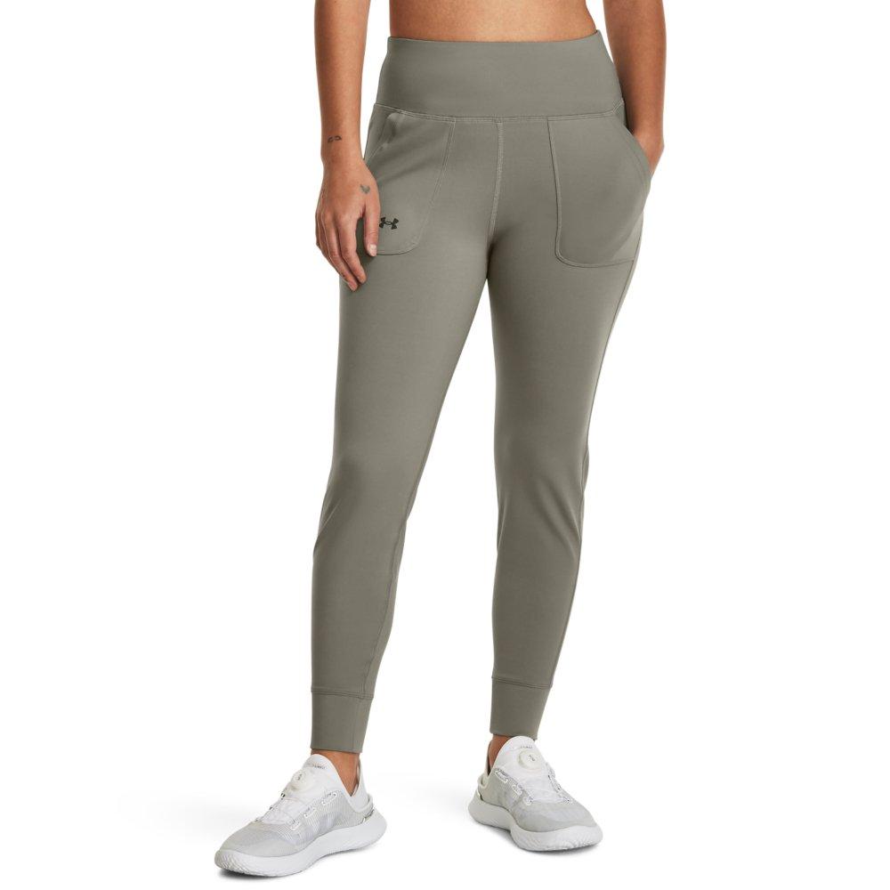 Under Armour Women's Motion Joggers - GREEN/BLACK Thumbnail View 1