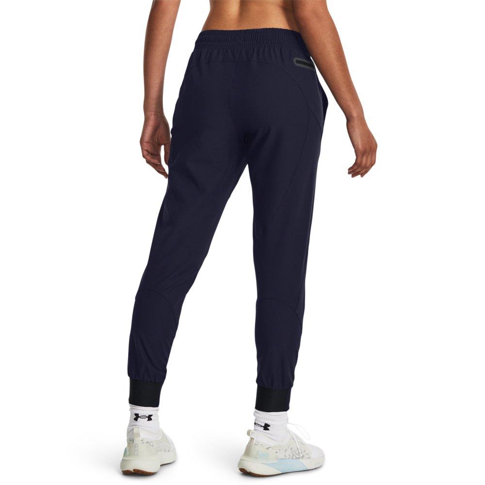 Under Armour Women's Plus Unstoppable Joggers - NAVY Thumbnail View 2