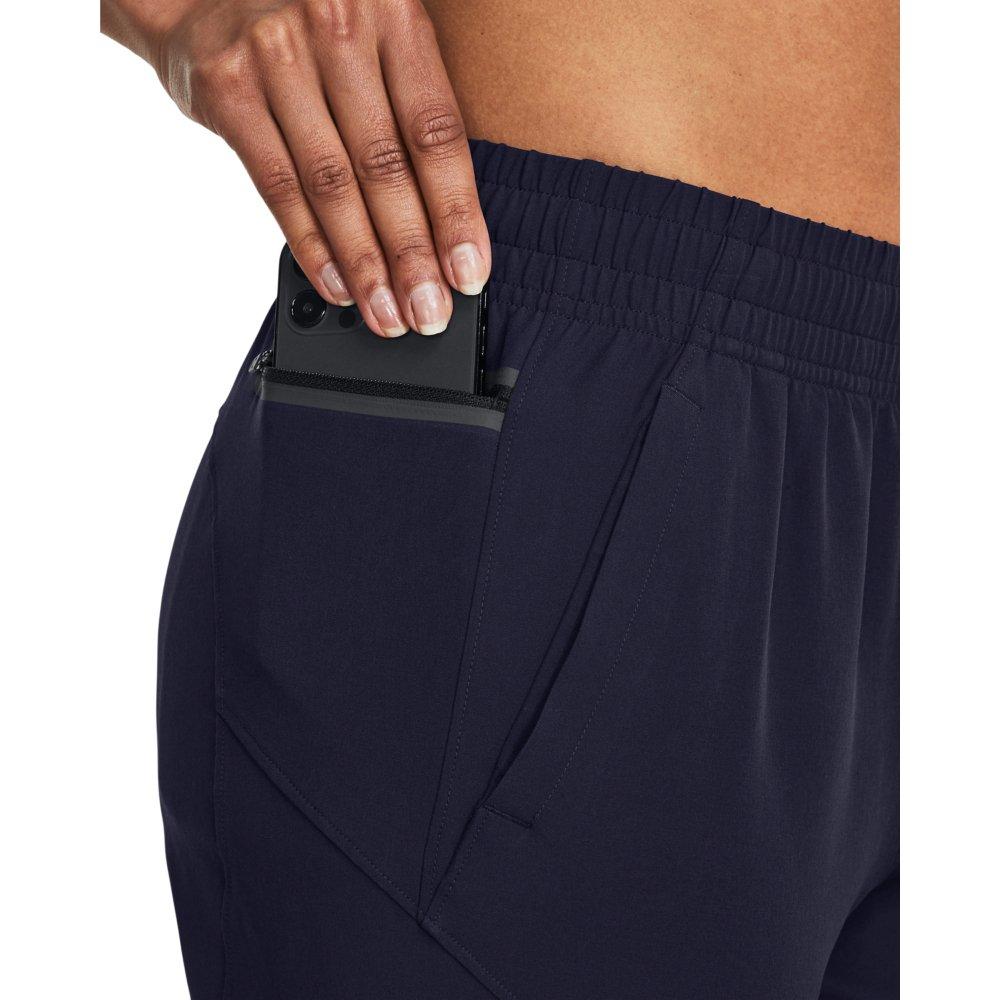 Under Armour Women's Plus Unstoppable Joggers - NAVY Thumbnail View 3
