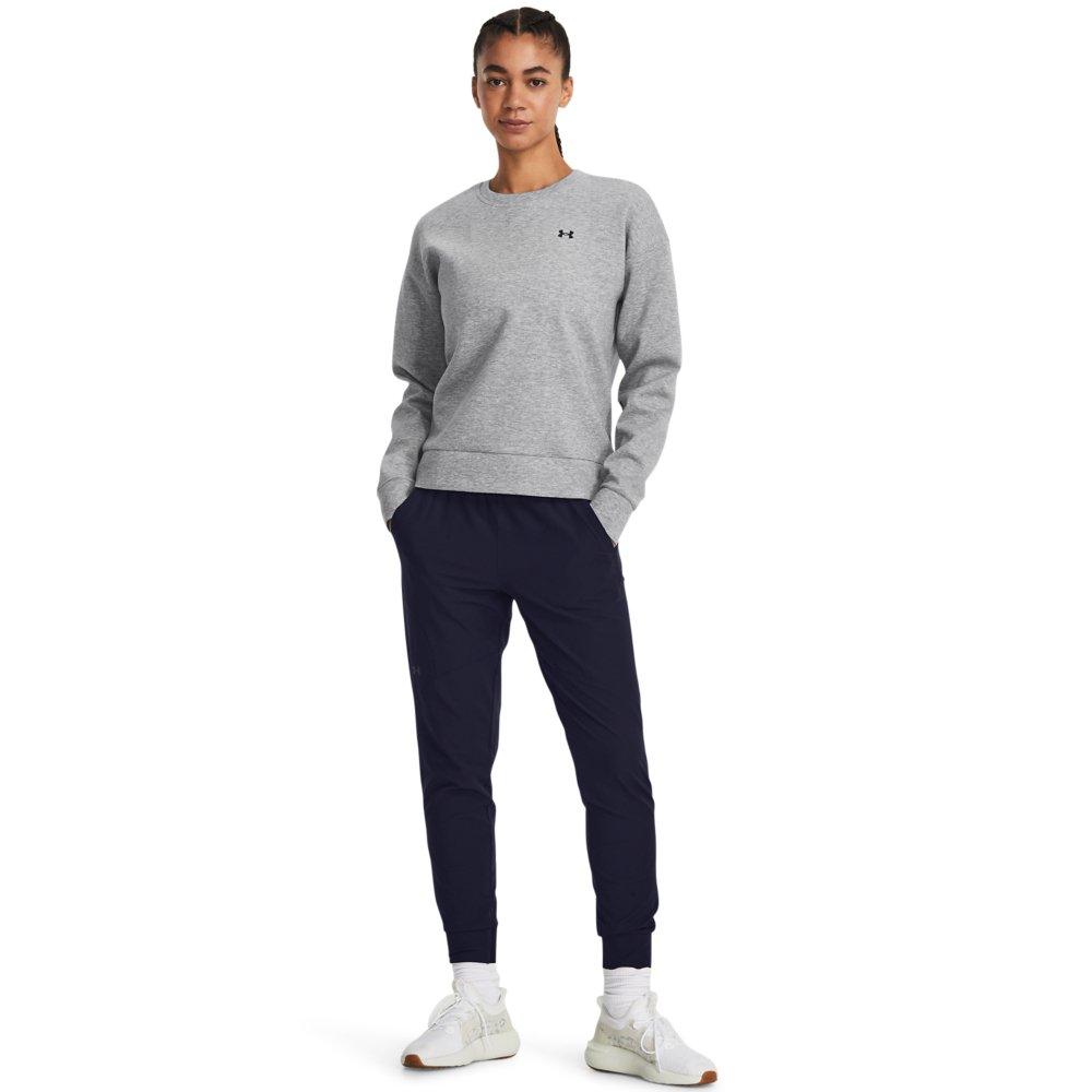 Under Armour Women's Plus Unstoppable Joggers - NAVY Thumbnail View 4