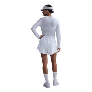 Nike Women's Court Advantage Dri-FIT Mid-Layer Tennis Top -White