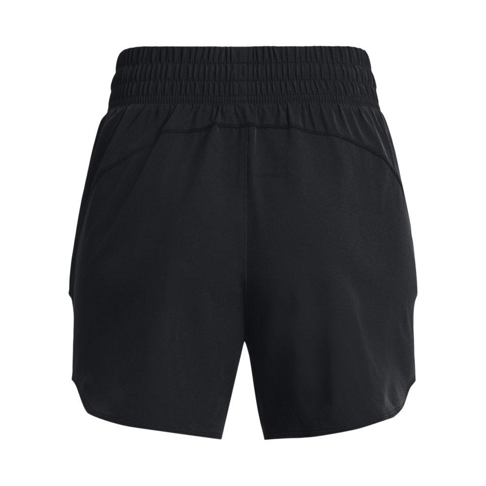 Under Armour Women's Flex Woven 5" Shorts - BLACK Thumbnail View 6