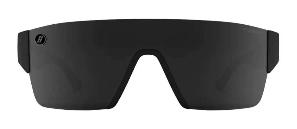 Blenders Kingpin Matte Black Sunglasses - BLACK