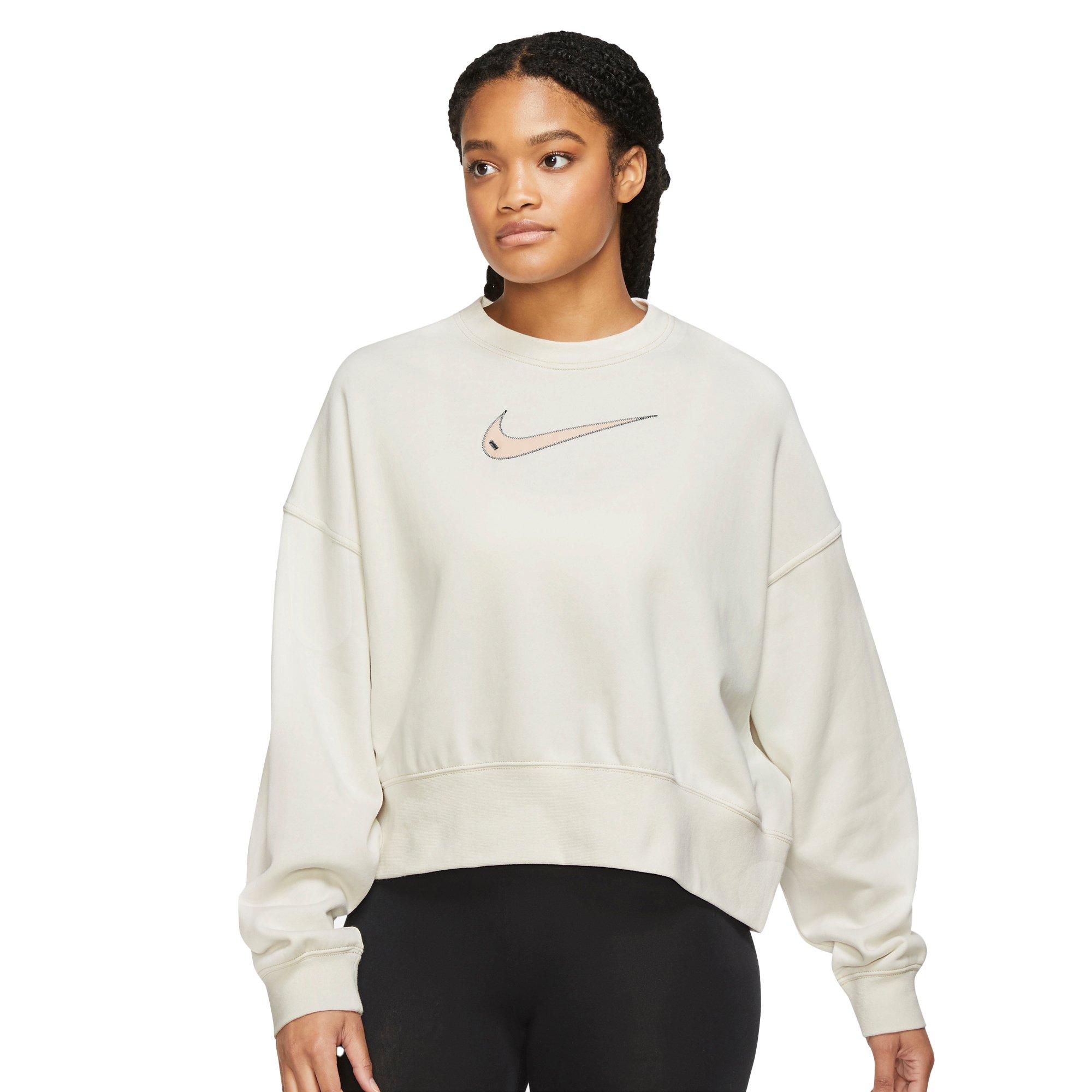 Nike womens cropped discount crew