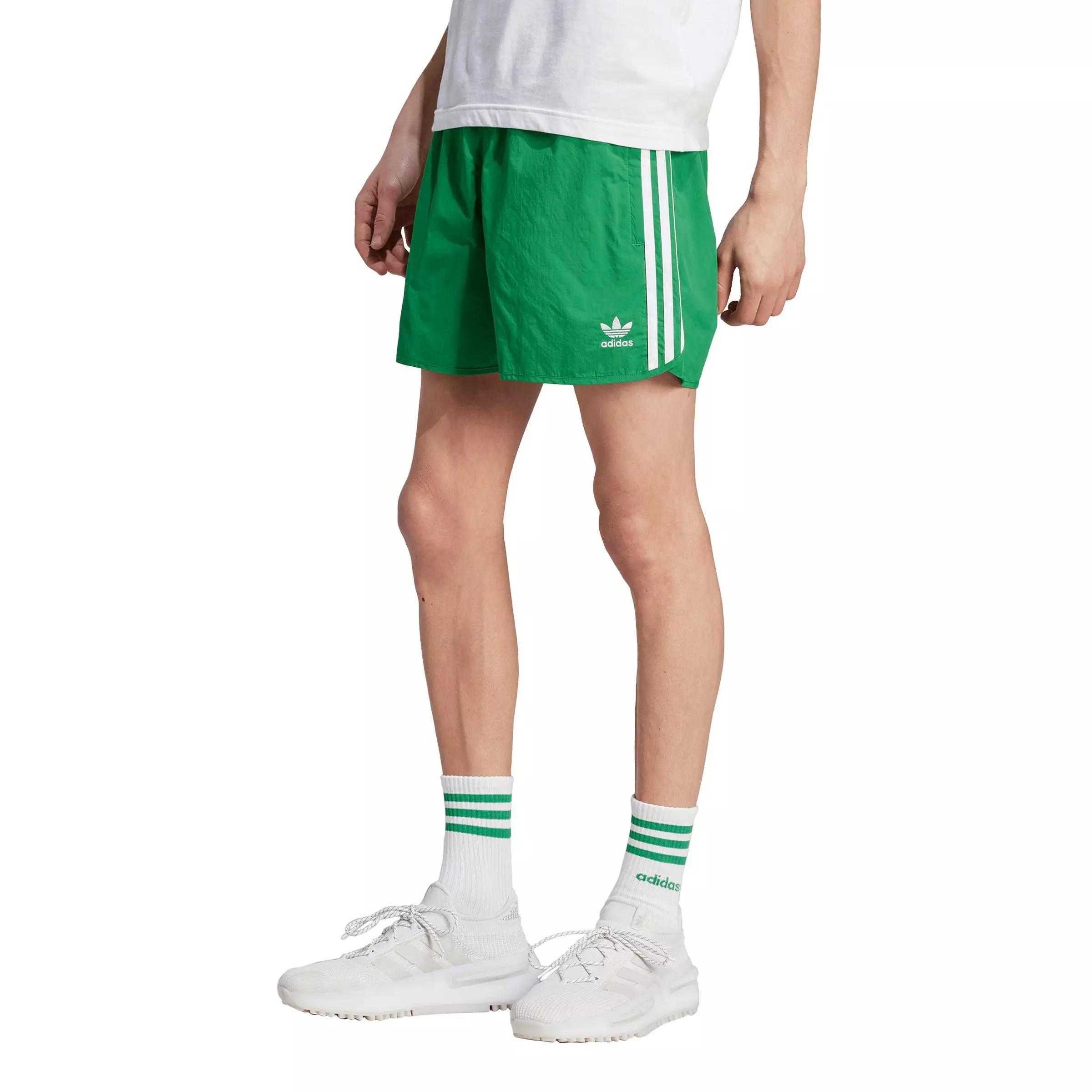 adidas Originals Men's Adicolor Classics Sprinter Shorts-Green - GREEN