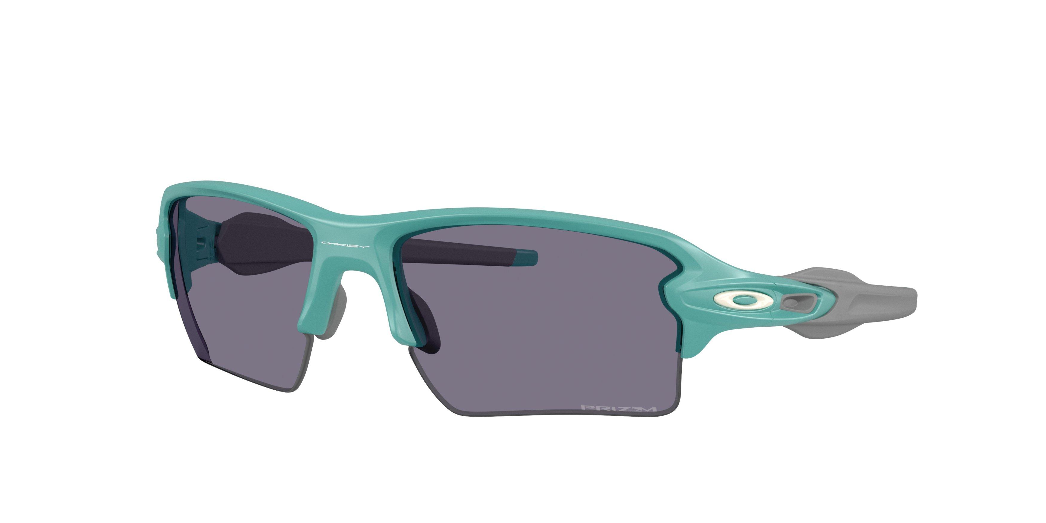 Oakley Flax 2.0 XL Prizm Grey Sunglasses - Matte Pacific - BLUE/GREY Thumbnail View 1