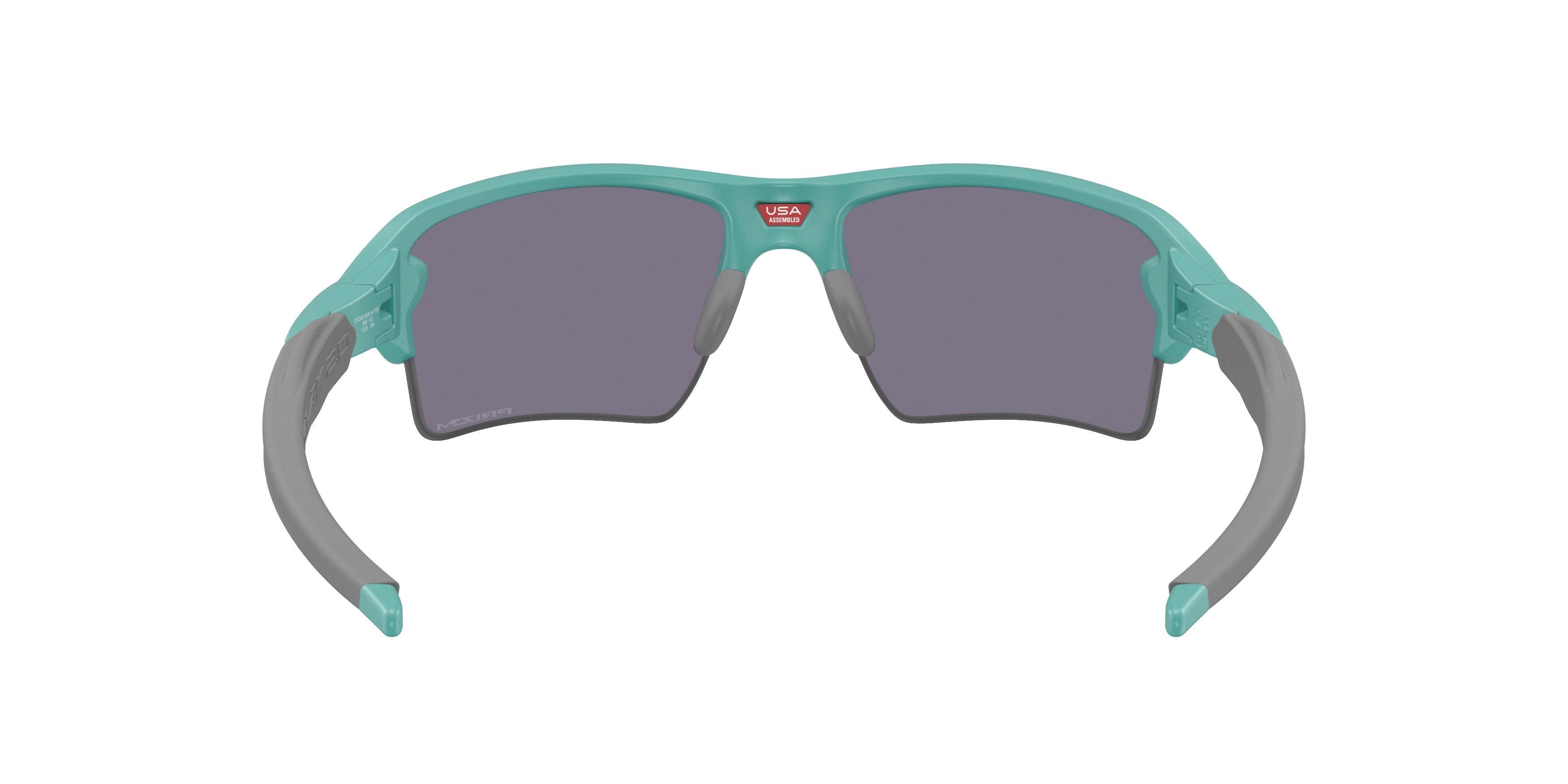 Oakley Flax 2.0 XL Prizm Grey Sunglasses - Matte Pacific - BLUE/GREY Thumbnail View 2