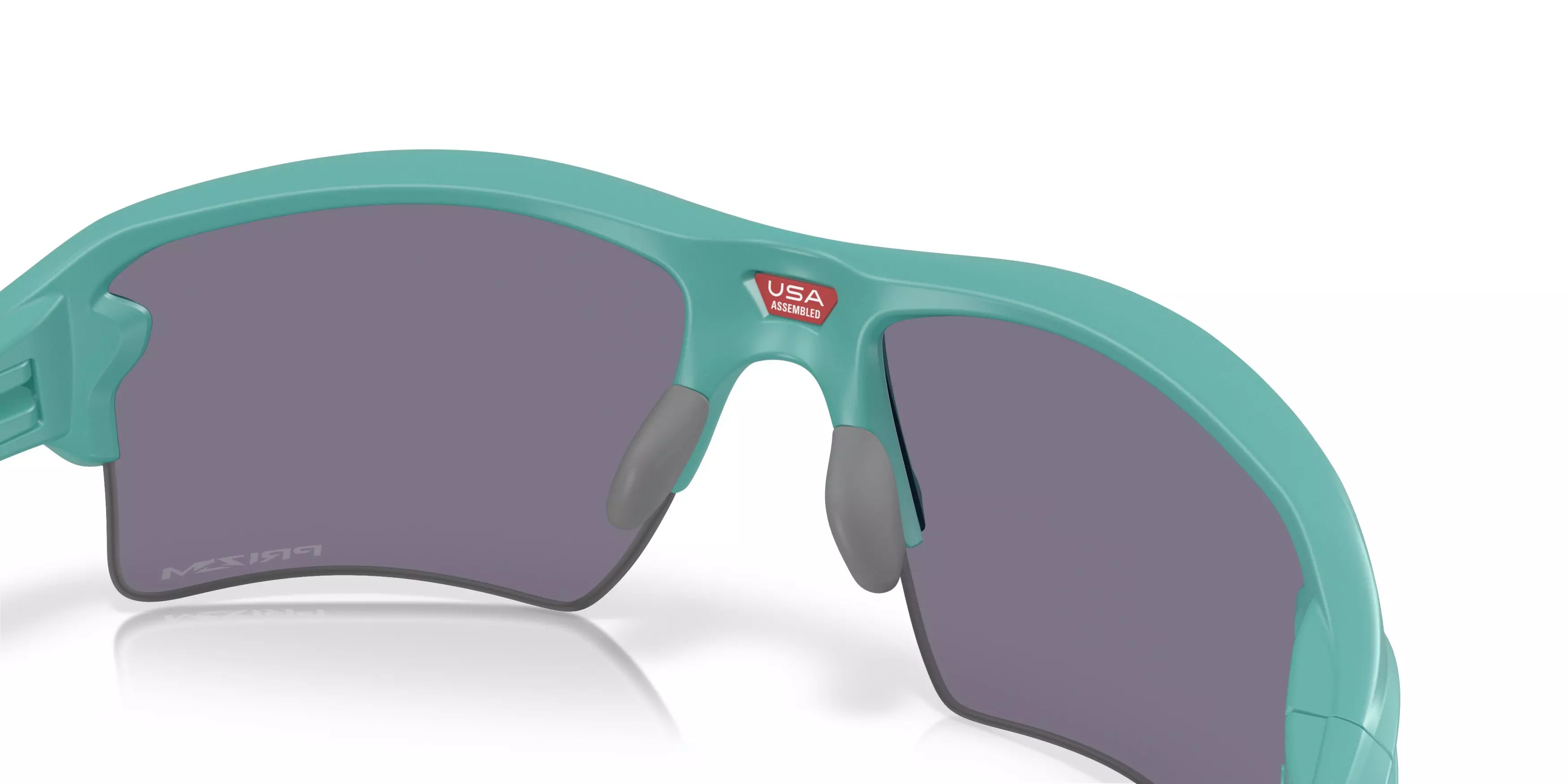 Oakley Flax 2.0 XL Prizm Grey Sunglasses - Matte Pacific - BLUE/GREY