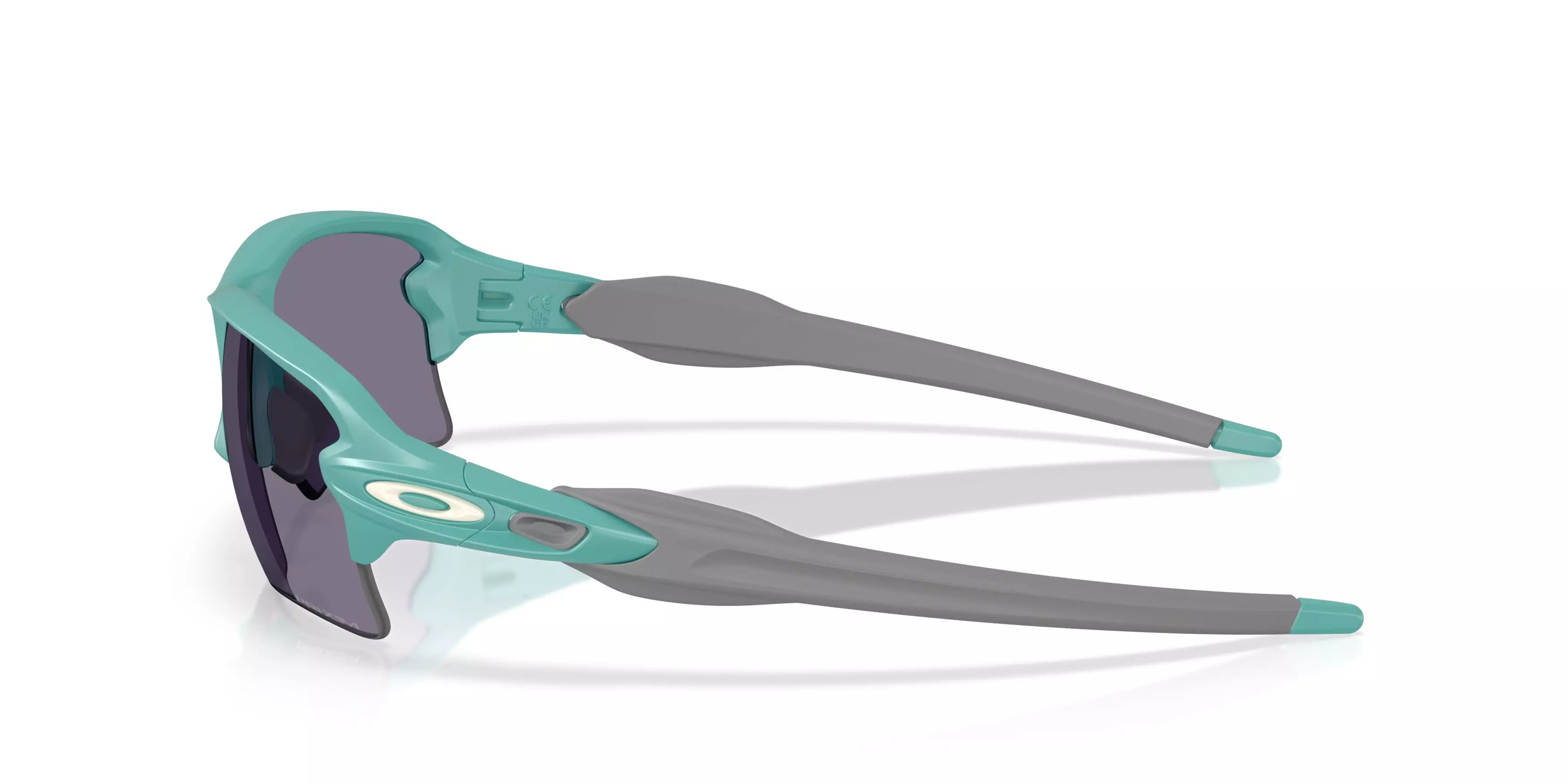 Oakley Flax 2.0 XL Prizm Grey Sunglasses - Matte Pacific - BLUE/GREY