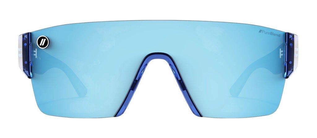 Blenders Kingpin Crystal Indigo Sunglasses - INDIGO