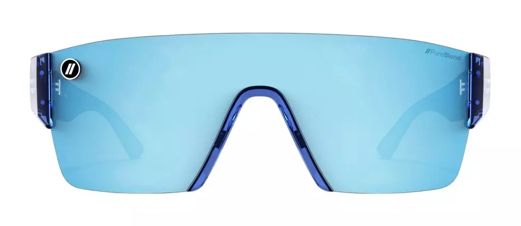 Blenders Kingpin Crystal Indigo Sunglasses - INDIGO