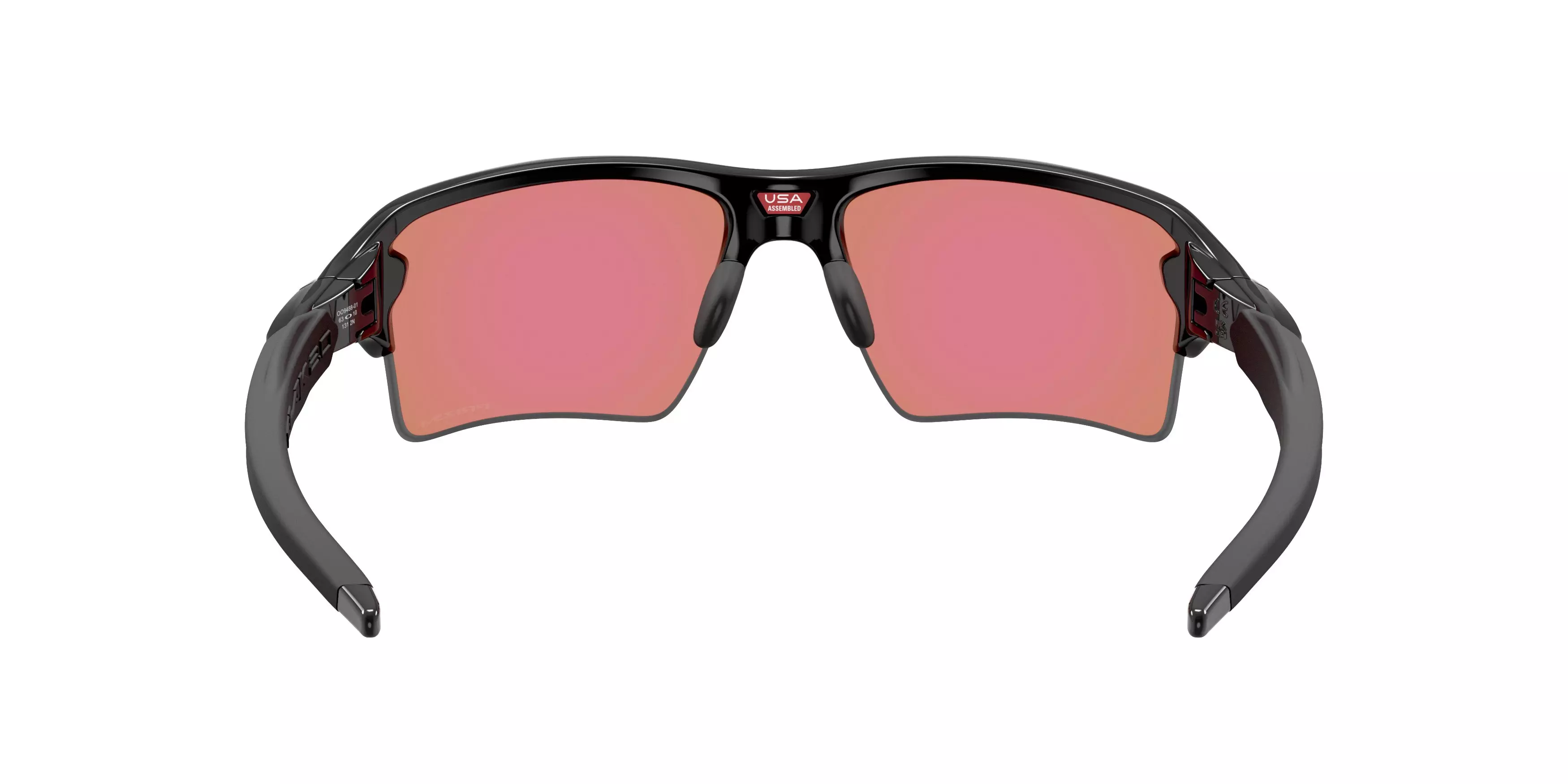 Oakley Flax 2.0 XXL Prizm Golf Sunglasses - Polished Black - BLACK/GREEN