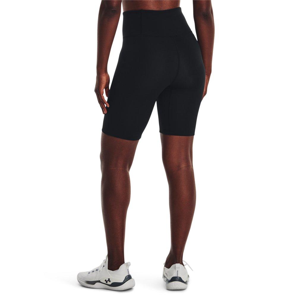 Under Armour Women's Motion Bike Shorts - BLACK/GREY Thumbnail View 2