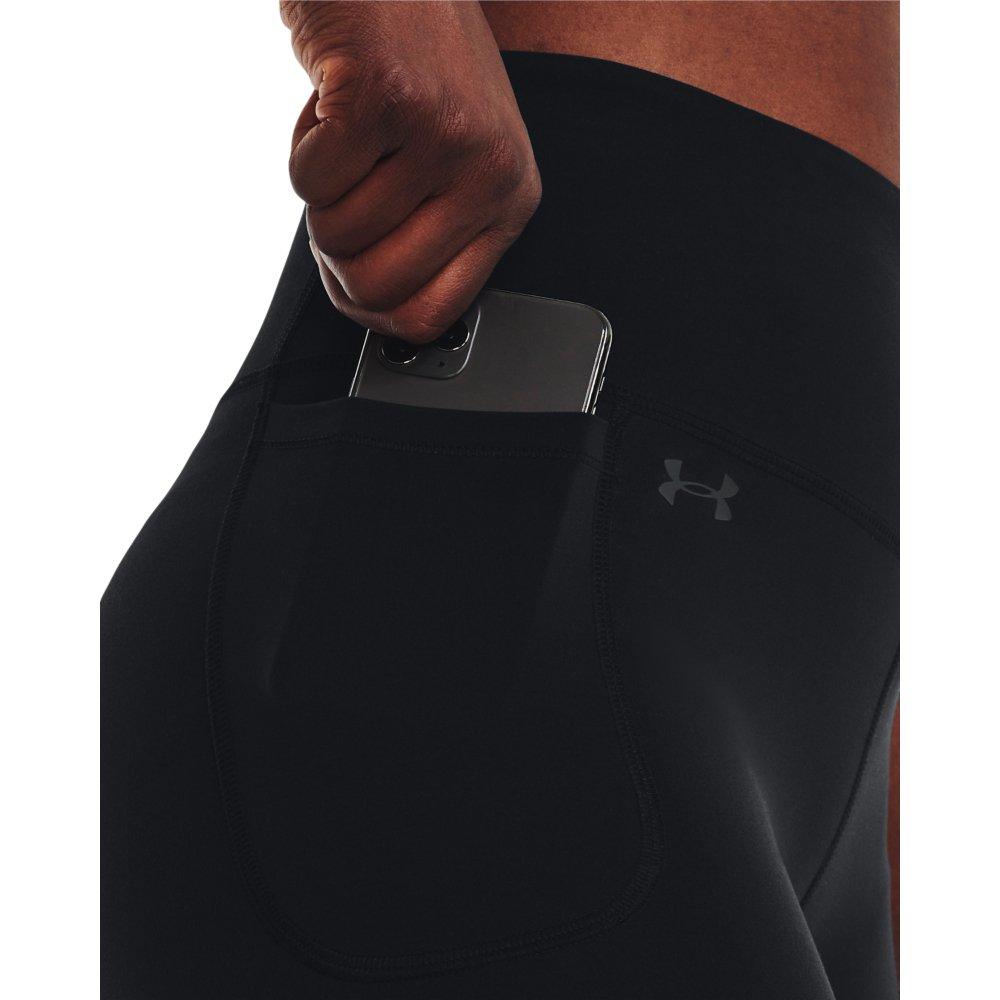 Under Armour Women's Motion Bike Shorts - BLACK/GREY Thumbnail View 4