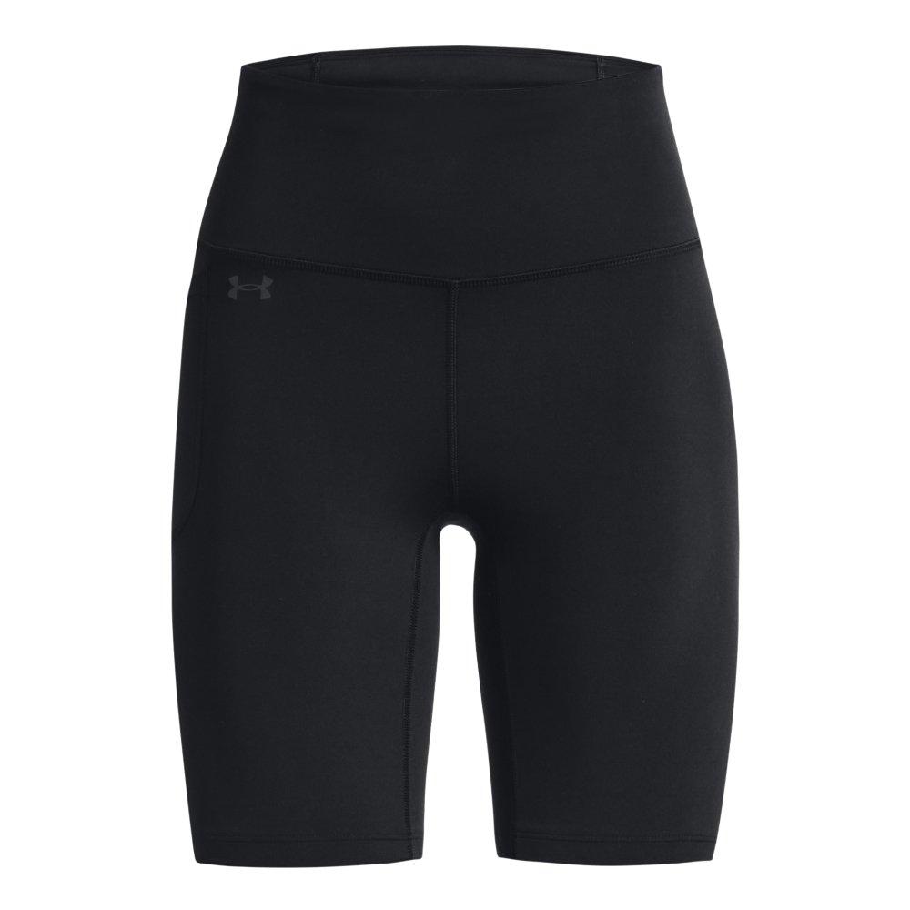 Under Armour Women's Motion Bike Shorts - BLACK/GREY Thumbnail View 5