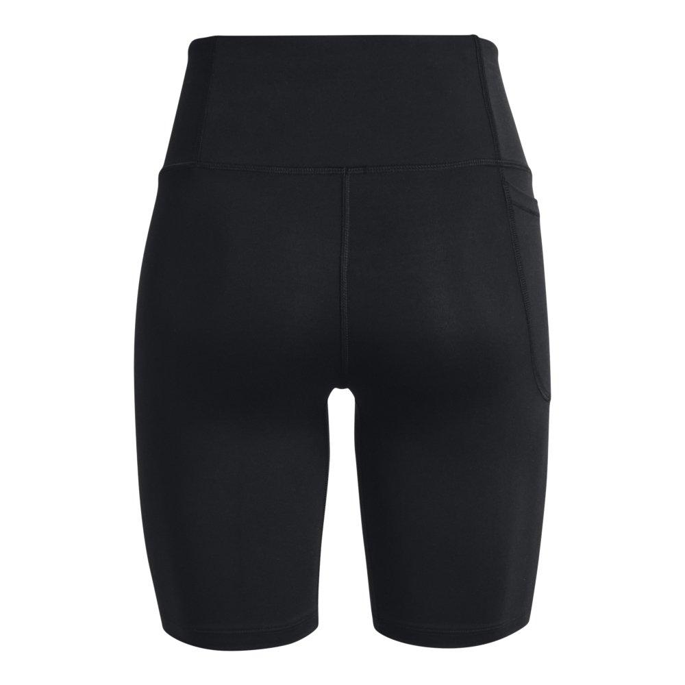 Under Armour Women's Motion Bike Shorts - BLACK/GREY Thumbnail View 6