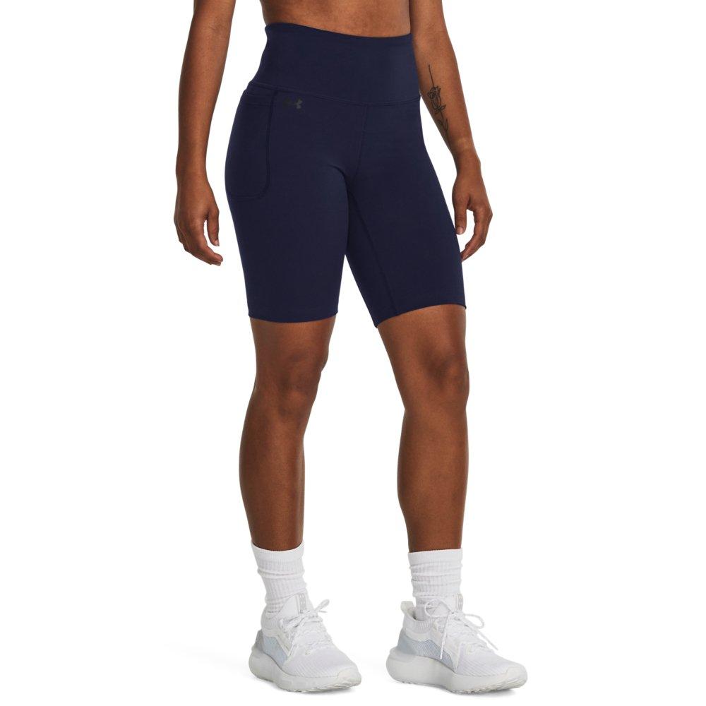 Under Armour Women's Motion Bike Shorts - NAVY Thumbnail View 1