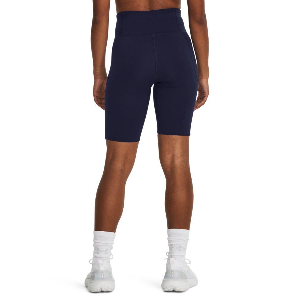 Under Armour Women's Motion Bike Shorts - NAVY Thumbnail View 2