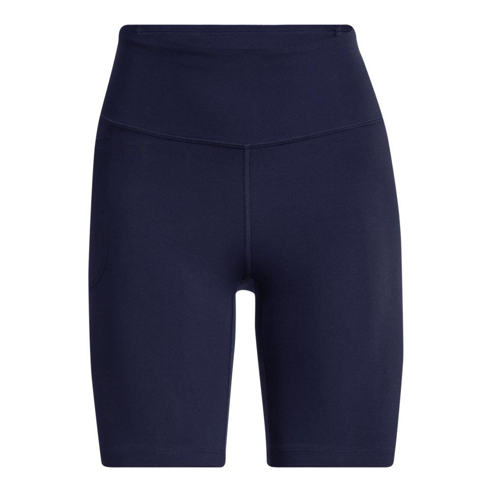 Under Armour Women's Motion Bike Shorts - NAVY Thumbnail View 5