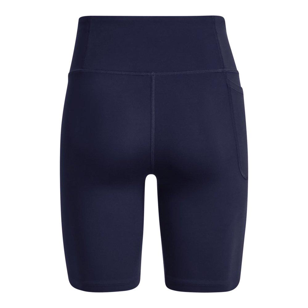 Under Armour Women's Motion Bike Shorts - NAVY Thumbnail View 6