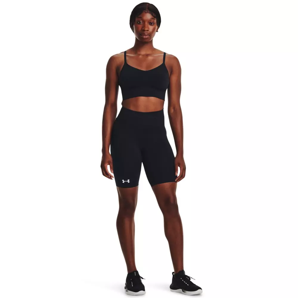 Under Armour Women's Train Seamless Short - BLACK/WHITE