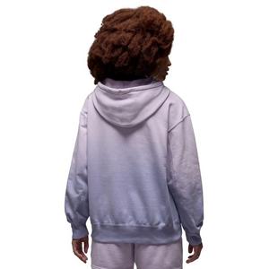 Jordan Women's Flight Fleece Dip-Dyed Pullover Hoodie -Purple