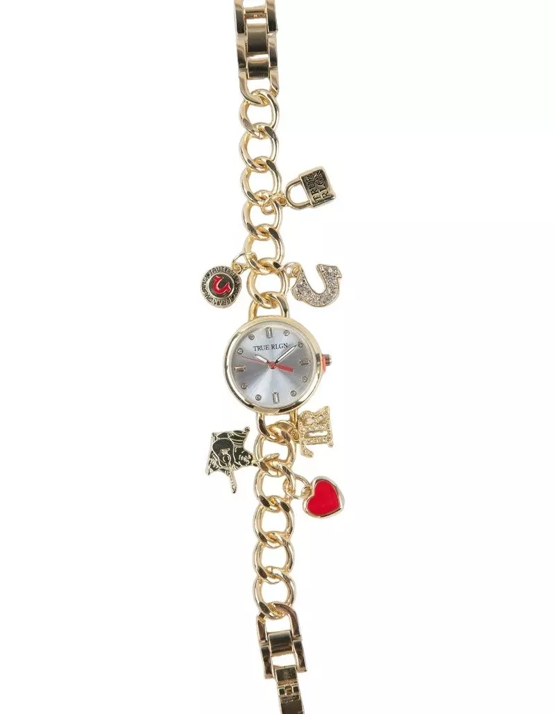 True Religion Women's Charm Watch - Gold - GOLD