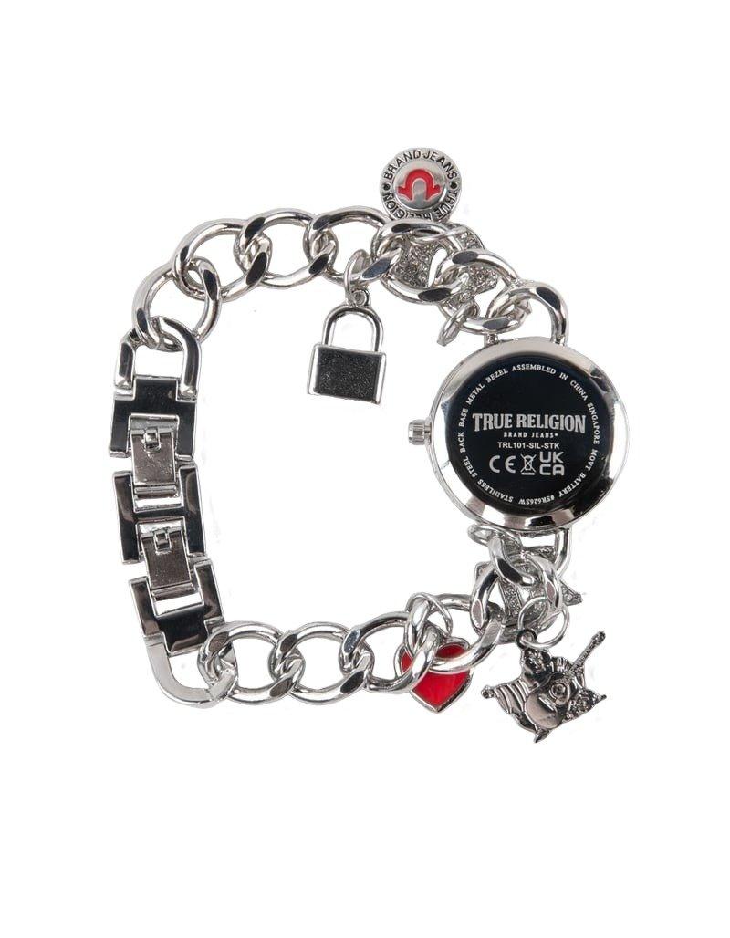 True Religion Women's Charm Watch -Silver - SILVER Thumbnail View 4