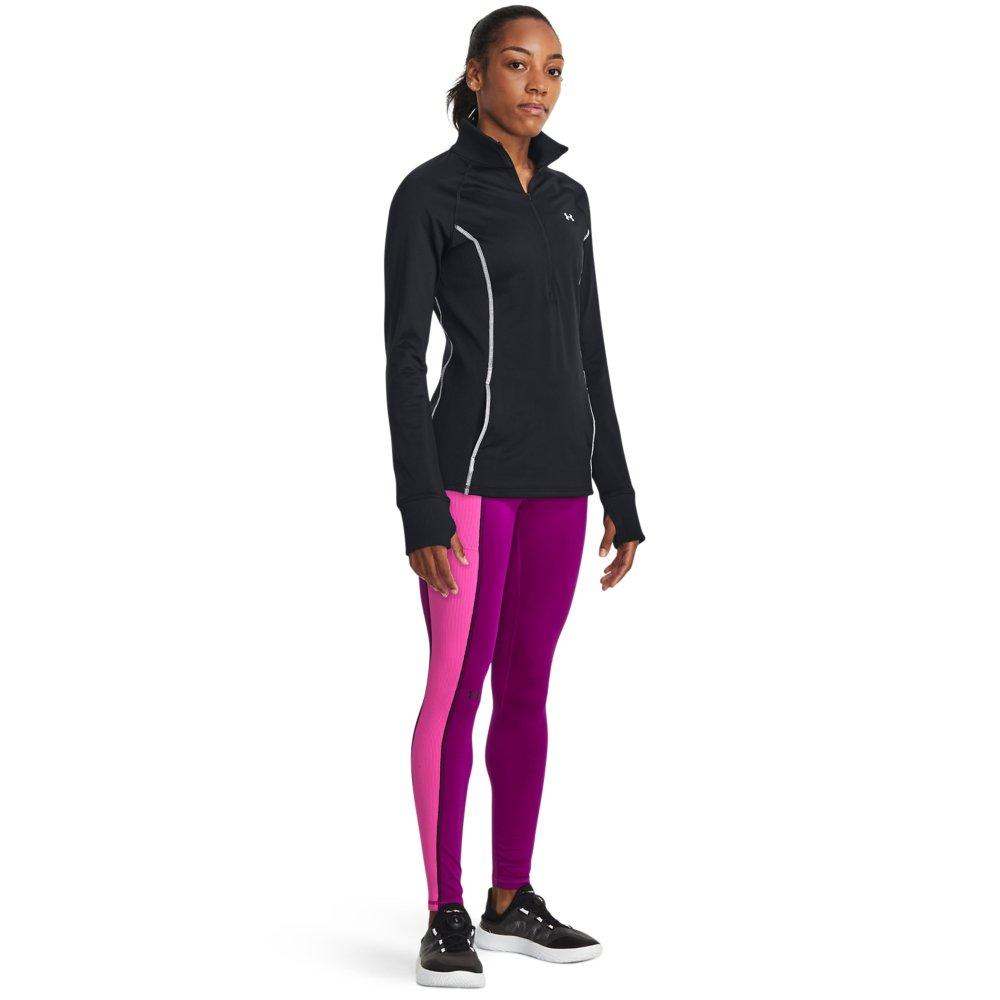 Under Armour Women's Train Cold Weather Leg Novelty Leggings - MAGENTA Thumbnail View 4