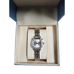 True Religion Women's Horseshoe Case Bracelet Watch -Silver