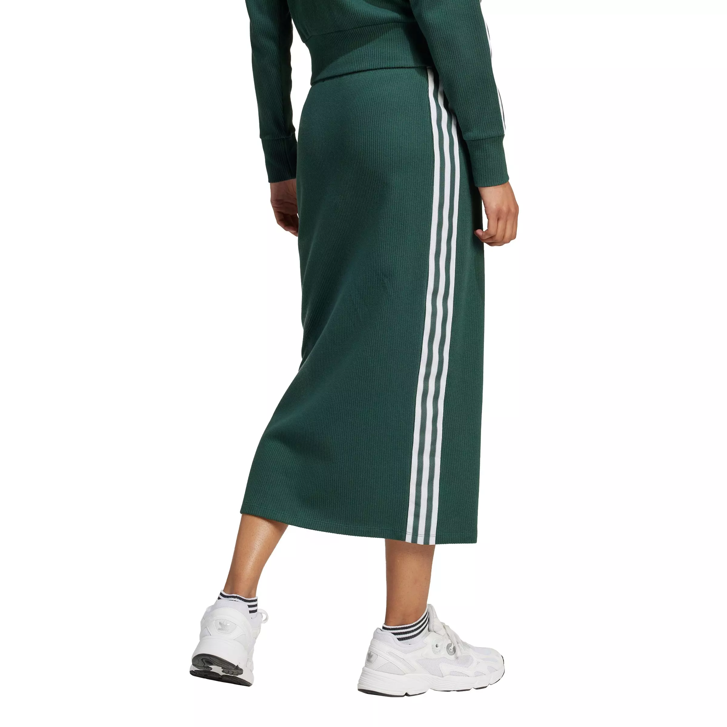 adidas Women's Originals Adicolor Knit Skirt - Green - GREEN