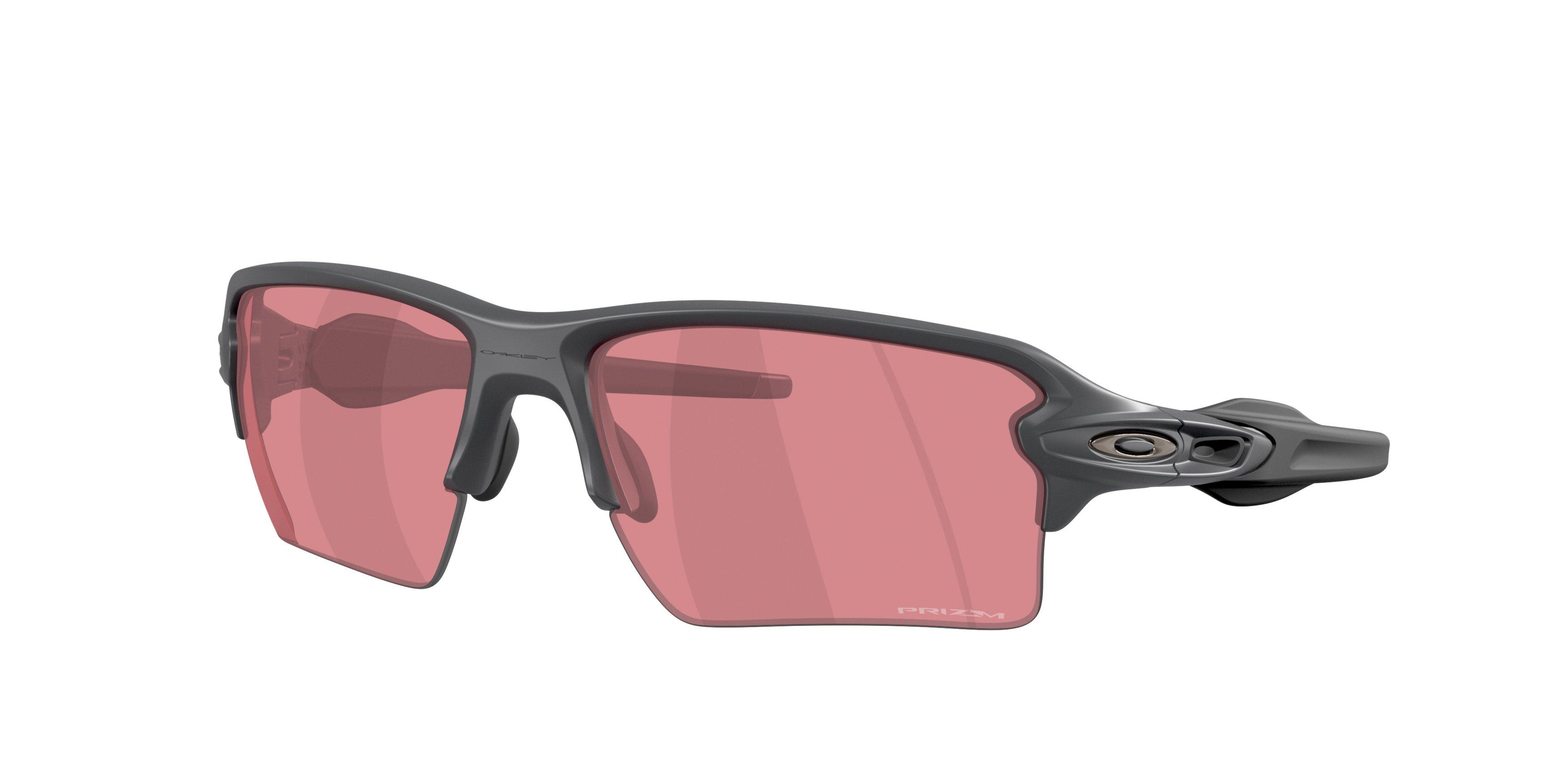 Oakley Flax 2.0 XXL Prizm Dark Golf Sunglasses - Matte Carbon - GREY/RED Thumbnail View 1