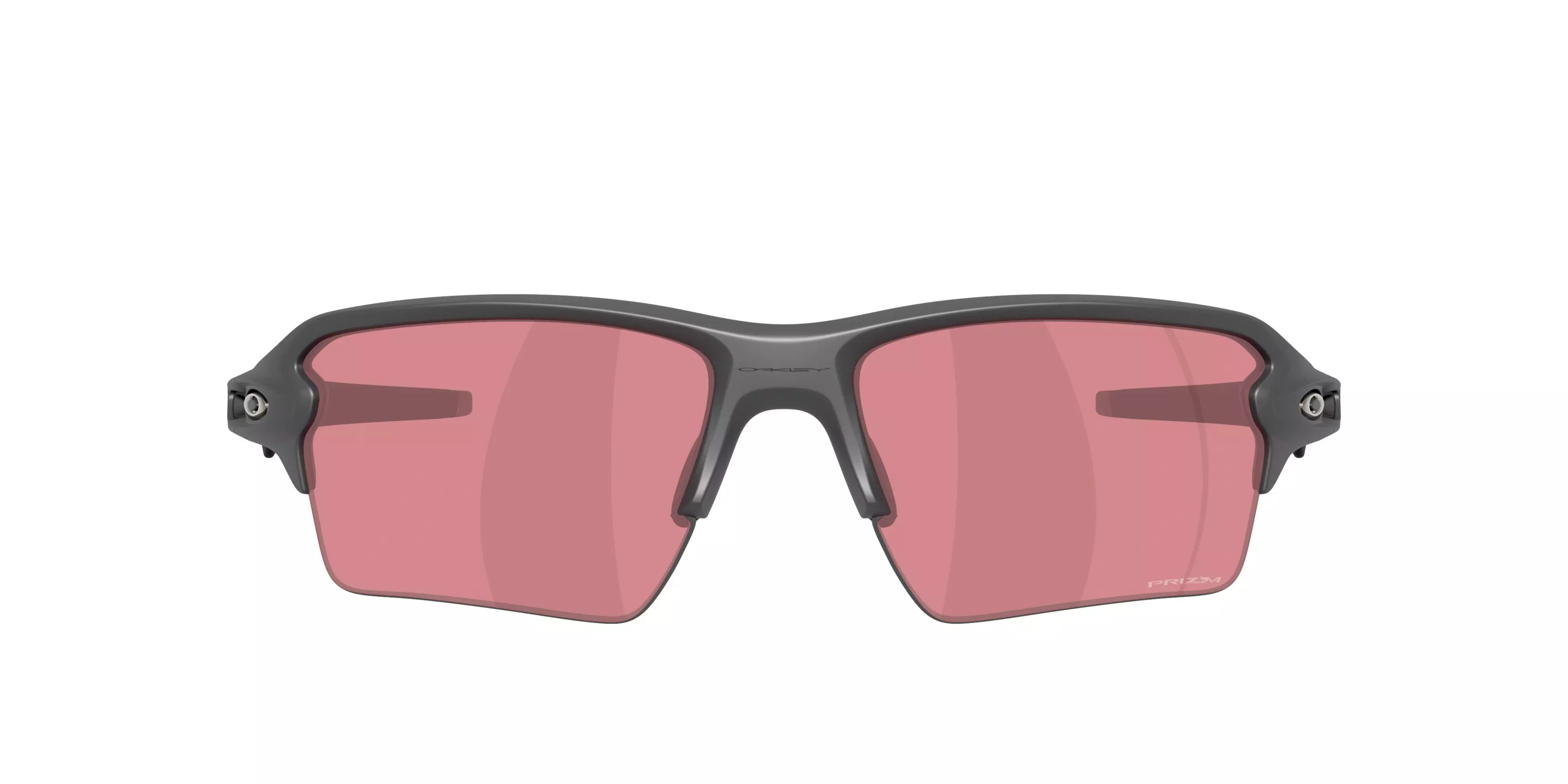 Oakley Flax 2.0 XXL Prizm Dark Golf Sunglasses - Matte Carbon - GREY/RED