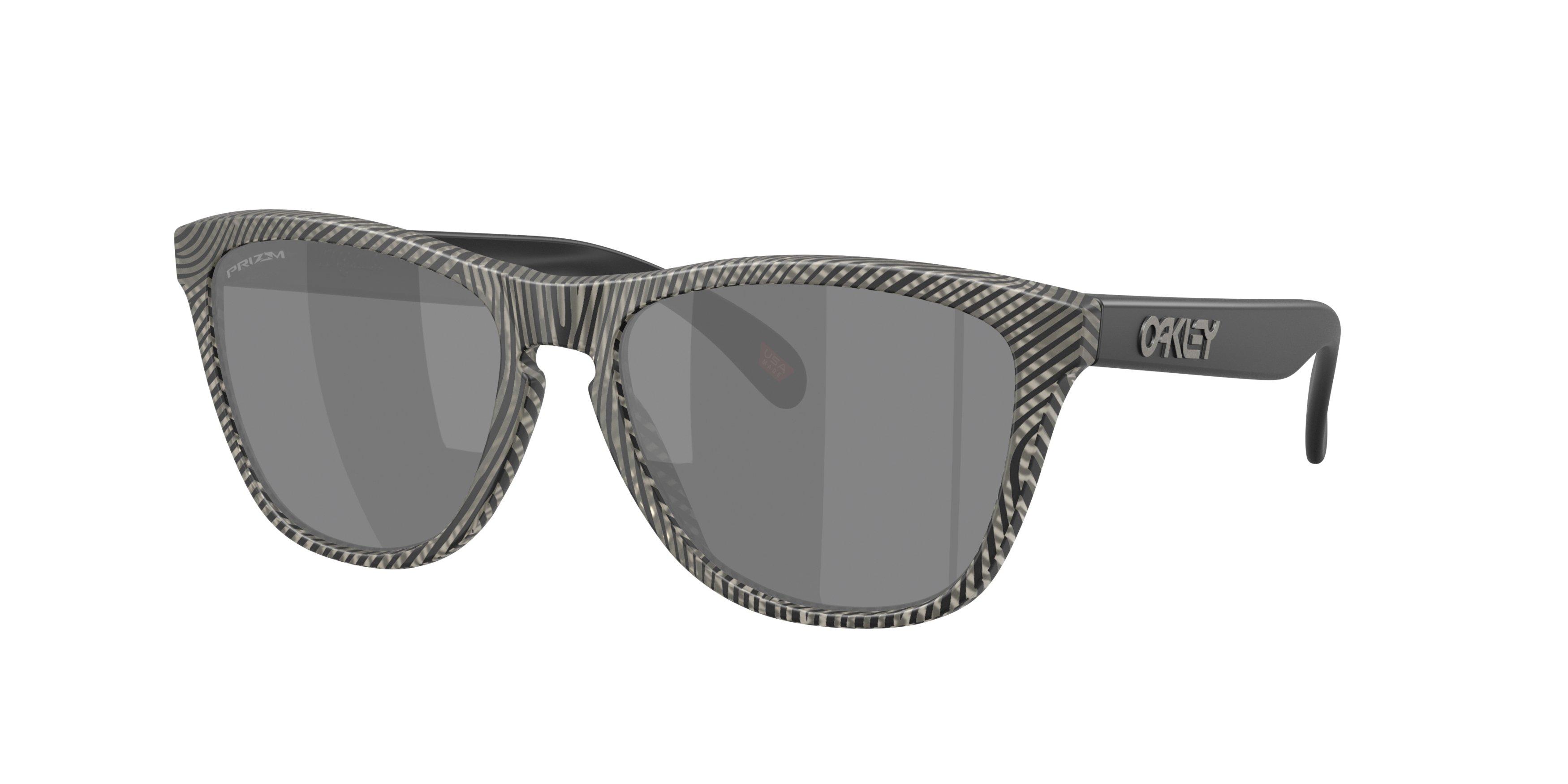 Oakley Frogskins Prizm Black Sunglasses - Matte Grey Ink - BLACK/GREY Thumbnail View 1