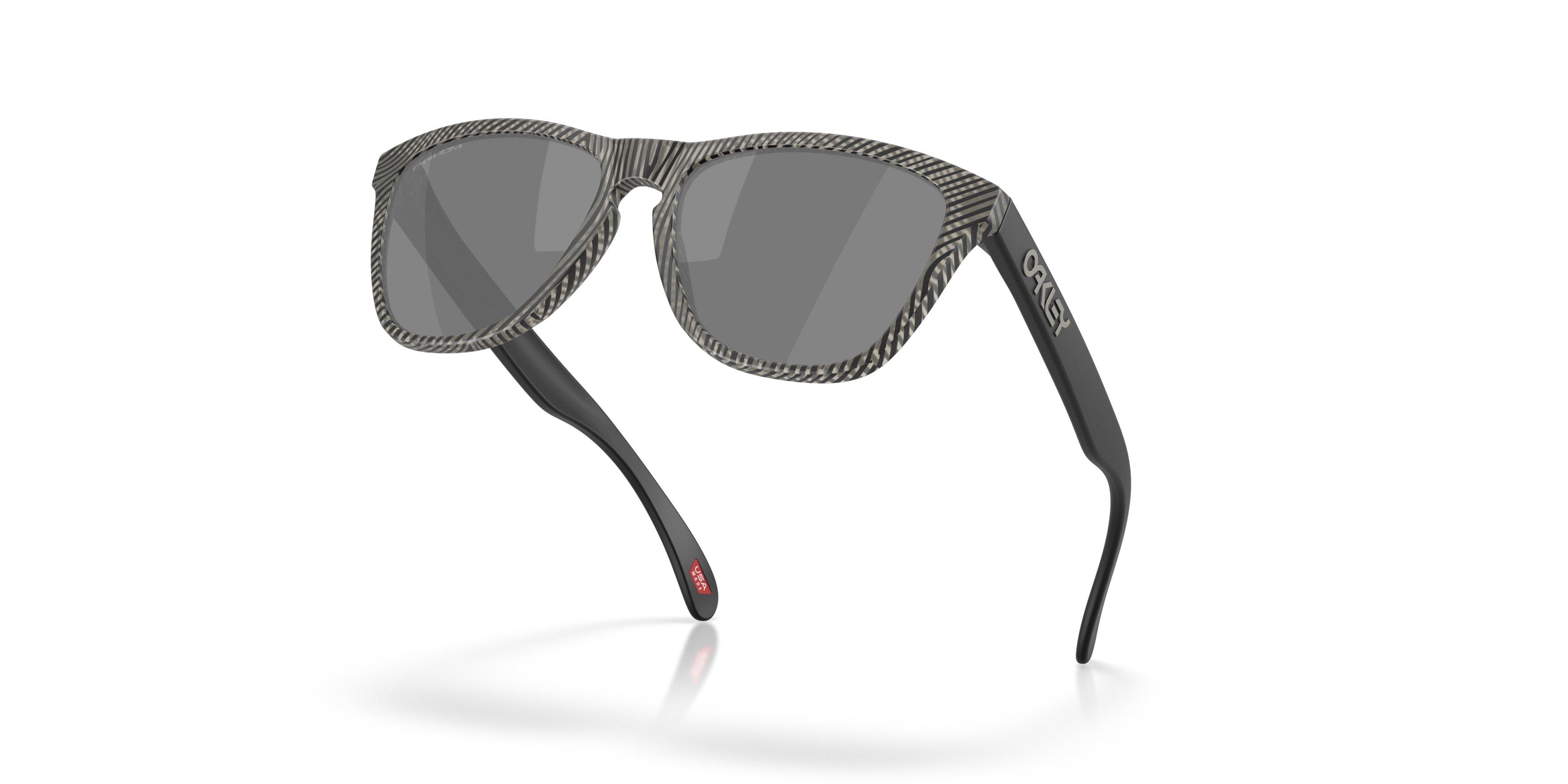 Oakley Frogskins Prizm Black Sunglasses - Matte Grey Ink - BLACK/GREY Thumbnail View 4