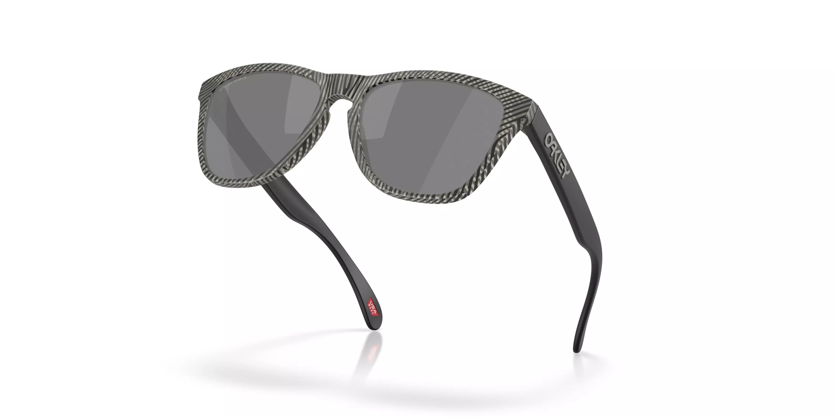 Oakley Frogskins Prizm Black Sunglasses - Matte Grey Ink - BLACK/GREY