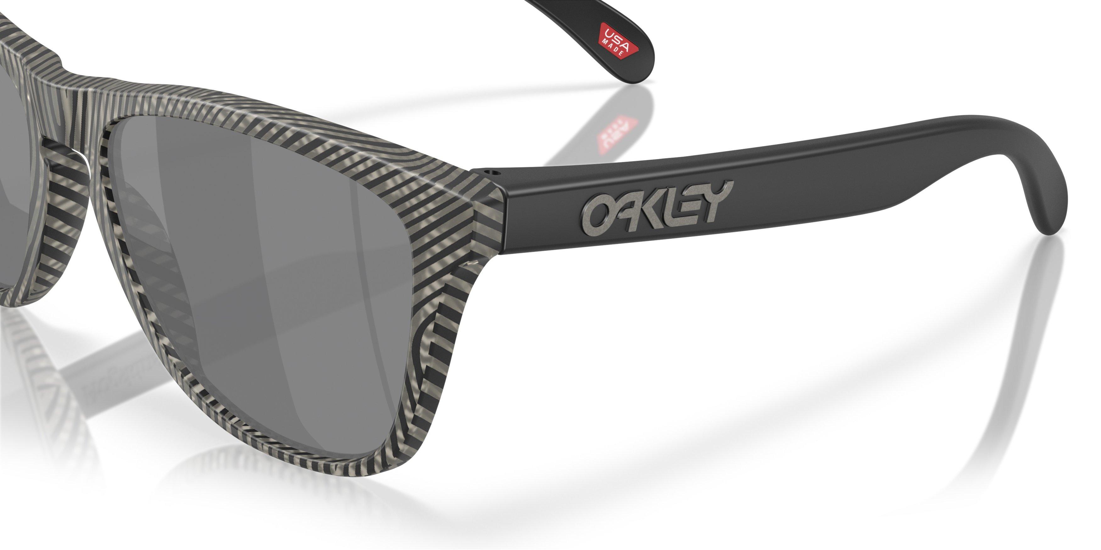 Oakley Frogskins Prizm Black Sunglasses - Matte Grey Ink - BLACK/GREY Thumbnail View 5